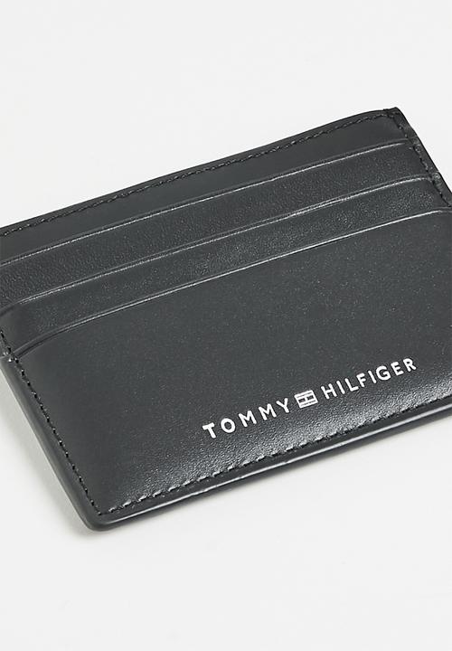 Tommy Hilfiger - TH Spw Leather Cc Holder - Black