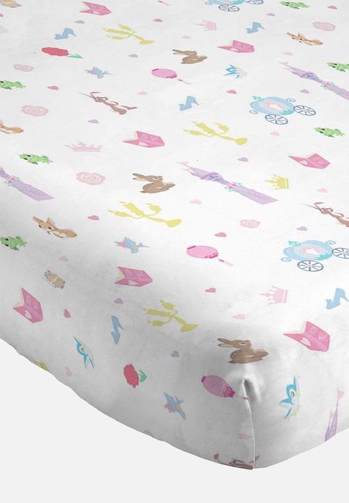 Disney - Disney Princess - Cut Paper 2pc Set of Fitted Sheets