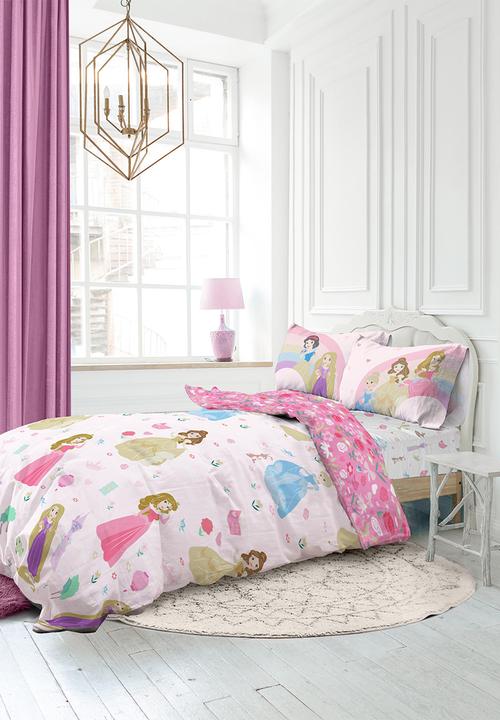 Disney - Disney Princess - Cut Paper 3 Piece Reversible Bed Set