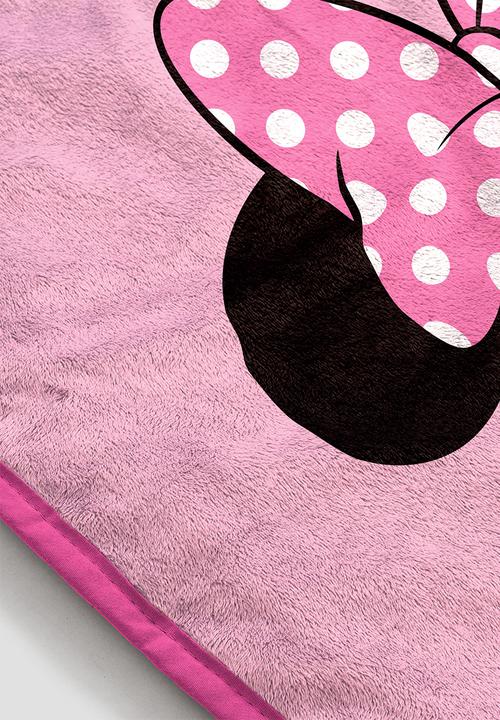 Disney - Minnie Mouse - All about The Bow Sherpa Throw