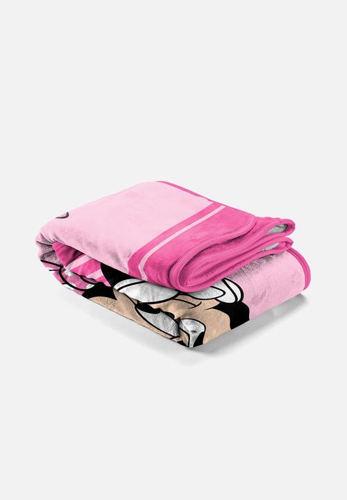Disney - Minnie Mouse - All about The Bow Sherpa Throw