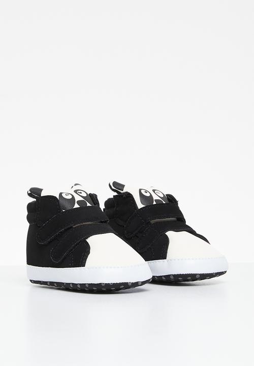 Pop Candy - Twin velcro strap sneakers - black