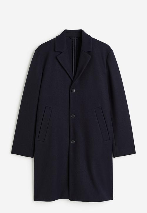 H&M - Wool-blend coat - dark blue