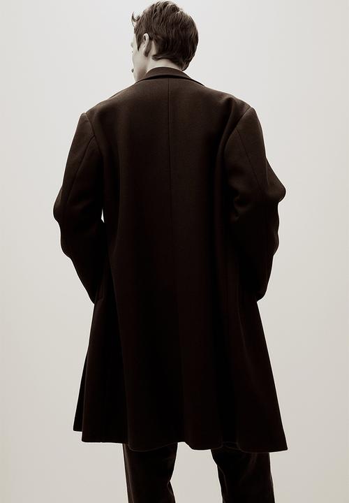 H&M - Wool-blend coat - dark blue