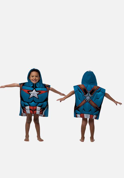 Disney - Marvel Avengers - Captain America Standard Hooded Towel