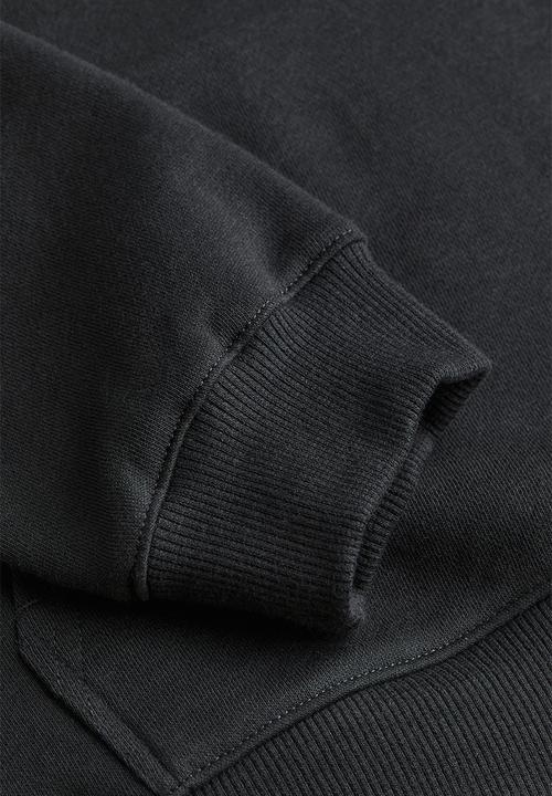 H&M - Printed hoodie - black