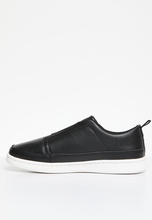 POLO - Elastic slip on sneaker - black