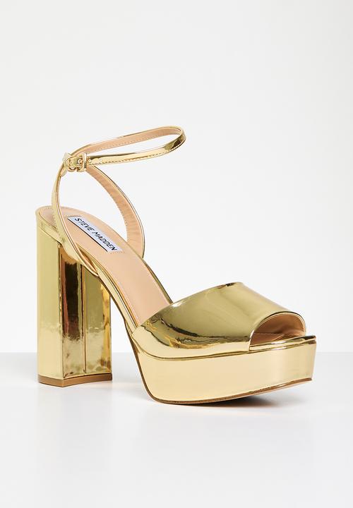 Steve Madden - Lourdes platform - gold