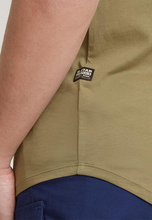 G-STAR - Lash r t s\s Compact jersey o - ensis green