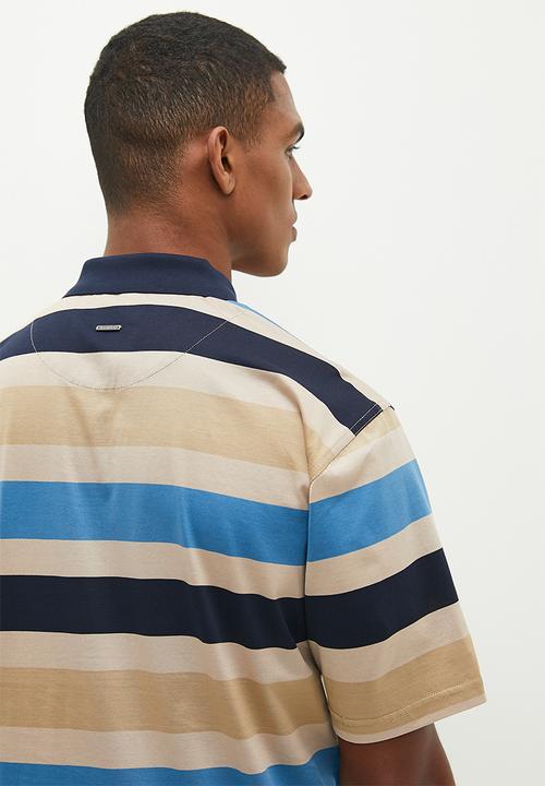 POLO - Jack short sleeve dm stripe golfer - multi