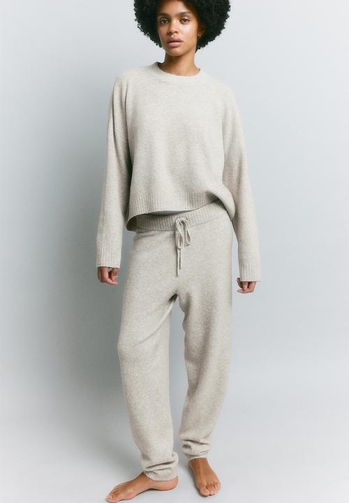 H&M - Fine-knit jumper - beige marl 