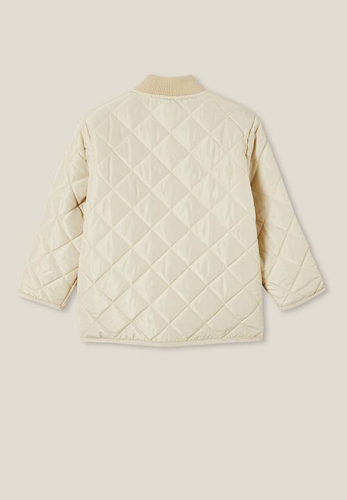 Cotton On - Brody quilted jacket - rainy day