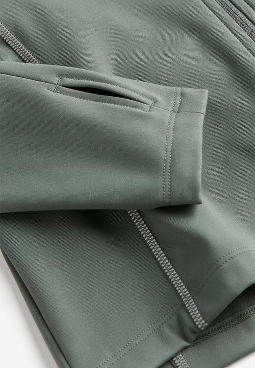 H&M - Drymove™ warm running top - dark khaki green