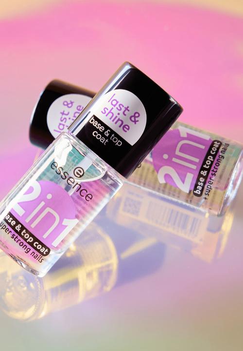 essence - 2 in 1 base & top coat