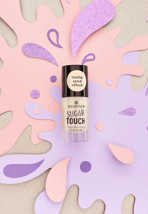 essence - SUGAR TOUCH transforming top coat