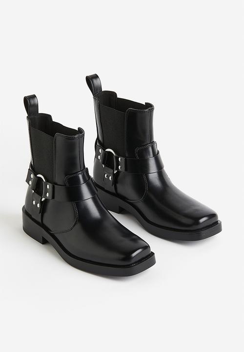 H&M - Boots - black
