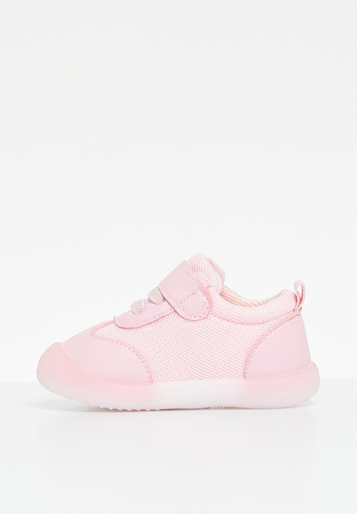 Pop Candy - Velcro & lace sneakers - pink
