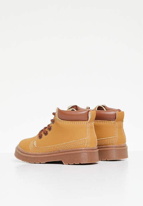 Pop Candy - Lace up boots - brown
