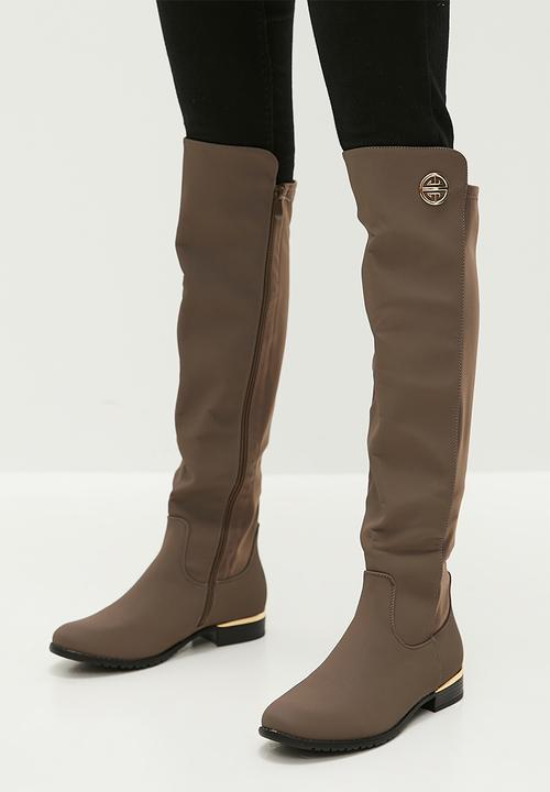 Miss Black - Hadar 3 boot -  taupe