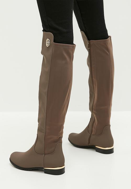 Miss Black - Hadar 3 boot -  taupe