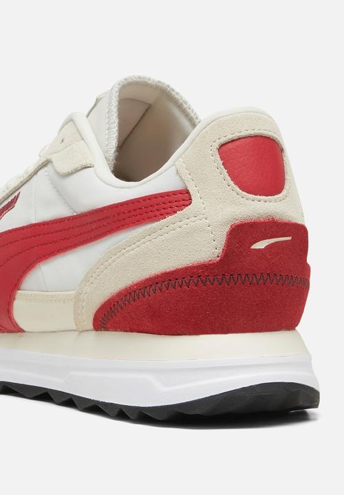 PUMA - Road rider sd - vapor gray - club red