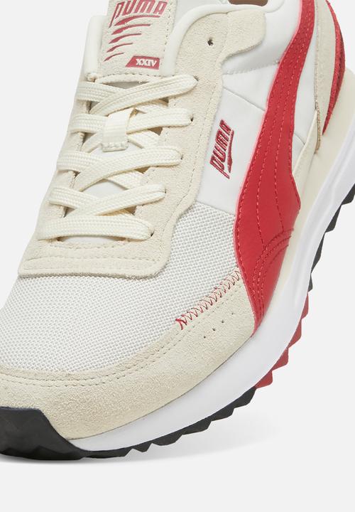 PUMA - Road rider sd - vapor gray - club red