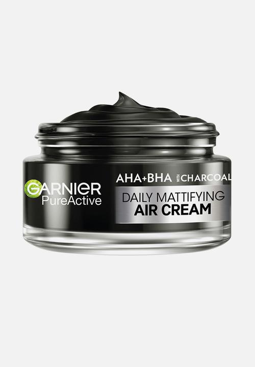 Garnier - Pure Active AHA BHA Charcoal Air Cream