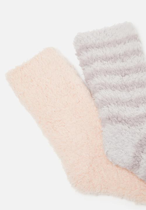 Pop Candy - 2 Pack socks - pink & light purple