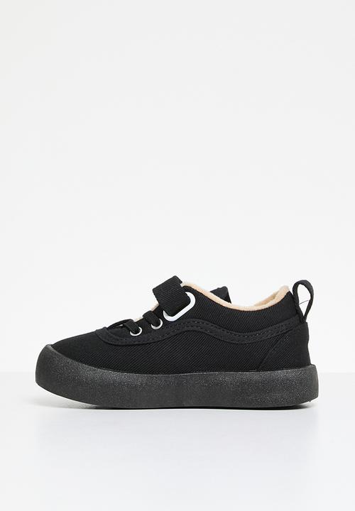 Pop Candy - Velcro & lace sneakers - black