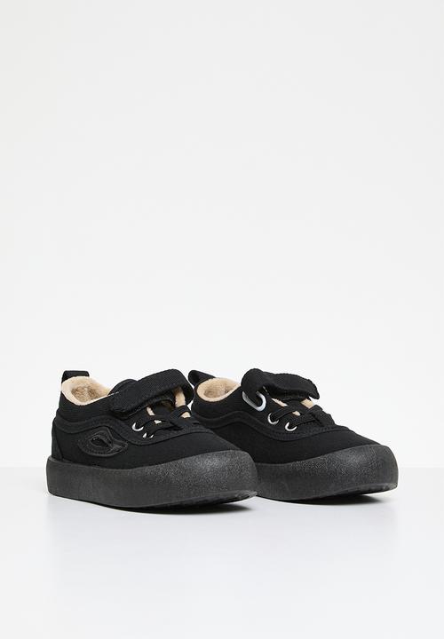 Pop Candy - Velcro & lace sneakers - black