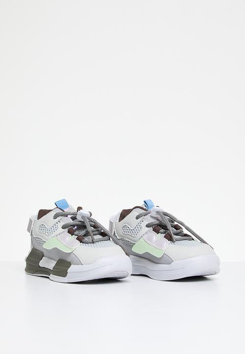 Pop Candy - Lace up sneakers - grey