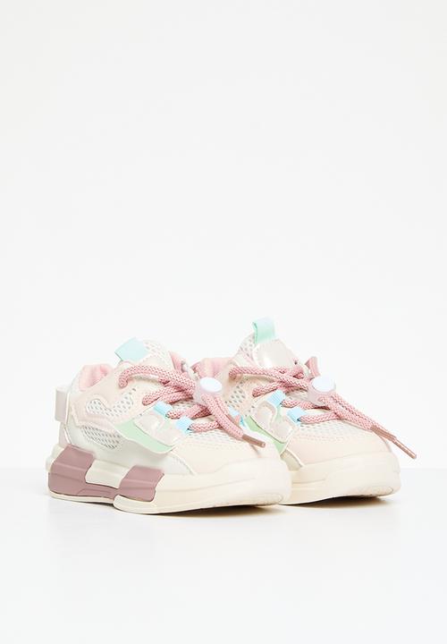 Pop Candy - Lace up sneakers - pink