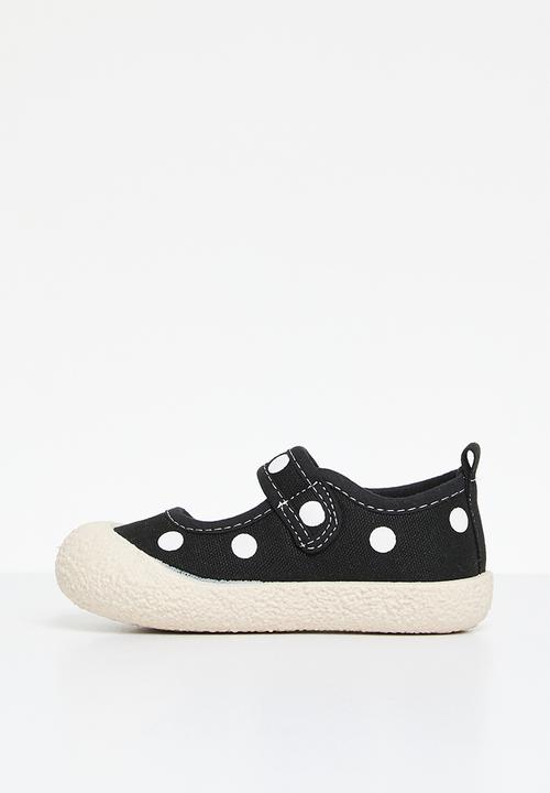 Pop Candy - Polka dot sneakers - black