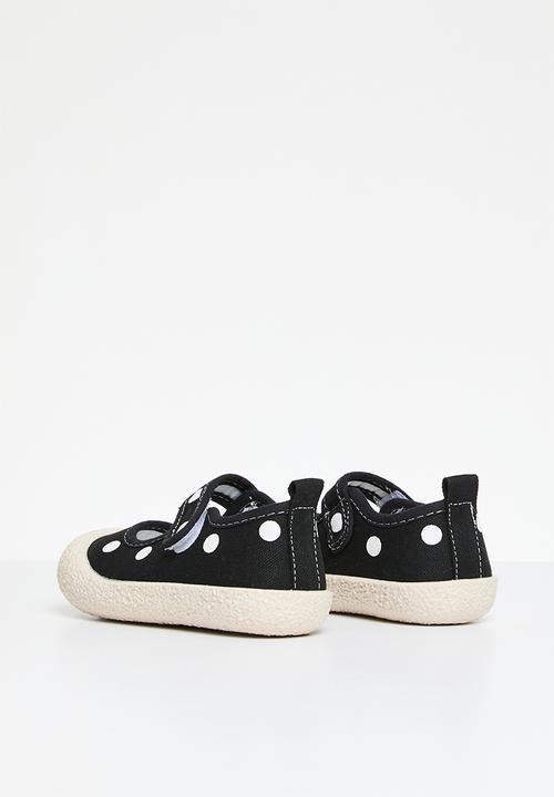 Pop Candy - Polka dot sneakers - black