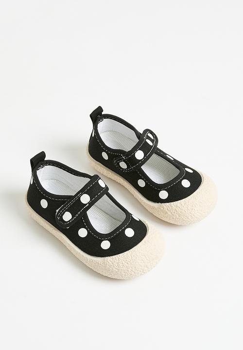 Pop Candy - Polka dot sneakers - black