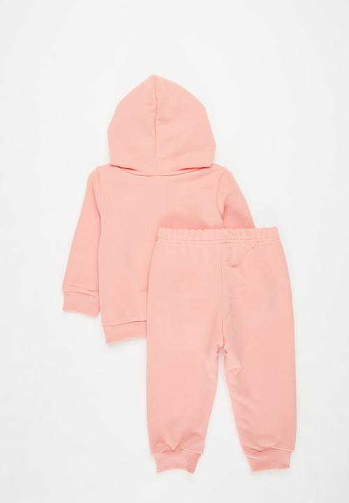 Pop Candy - Hooded sweat top & pant set - orange