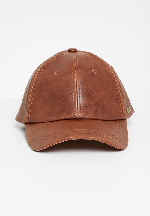 POLO - 6 Panel Coated Peak - Tan
