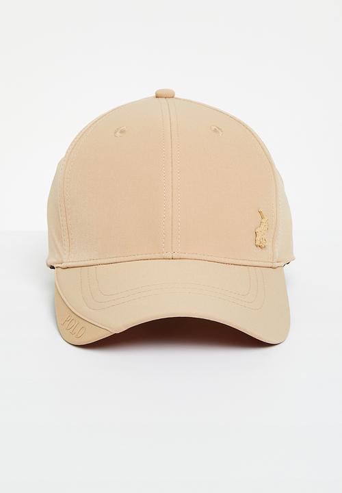 POLO - 6 Panel Metal Pony Fitted Peak - Khaki
