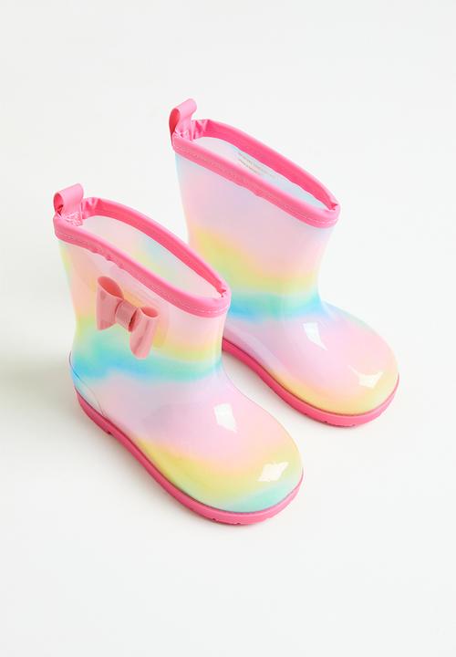 Pop Candy - Tie dye rain boots - multi