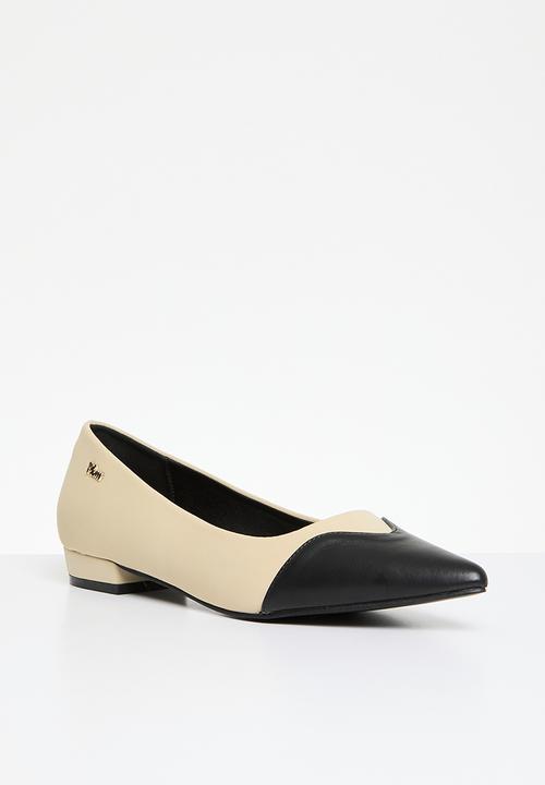 Plum - Rylie pump - taupe