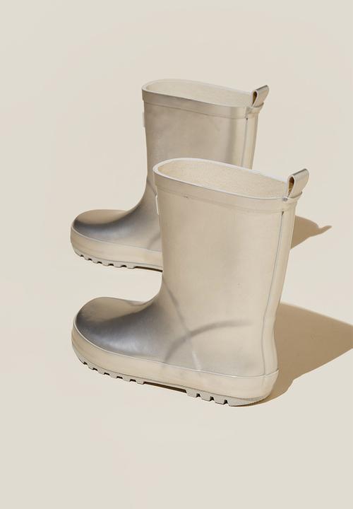Cotton On - Kids rainboot - silver metallic