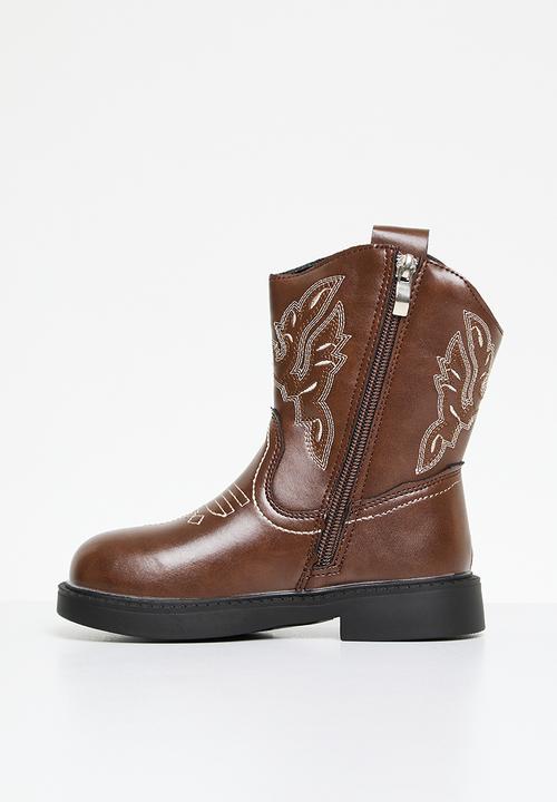 Pop Candy - Cowboy boots - brown