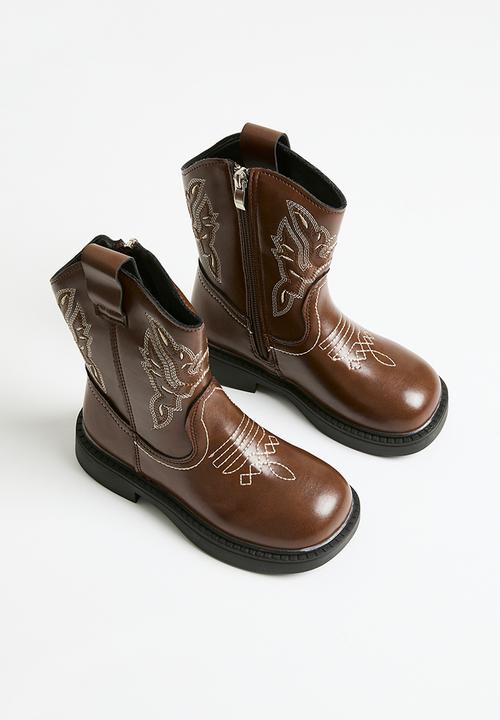 Pop Candy - Cowboy boots - brown