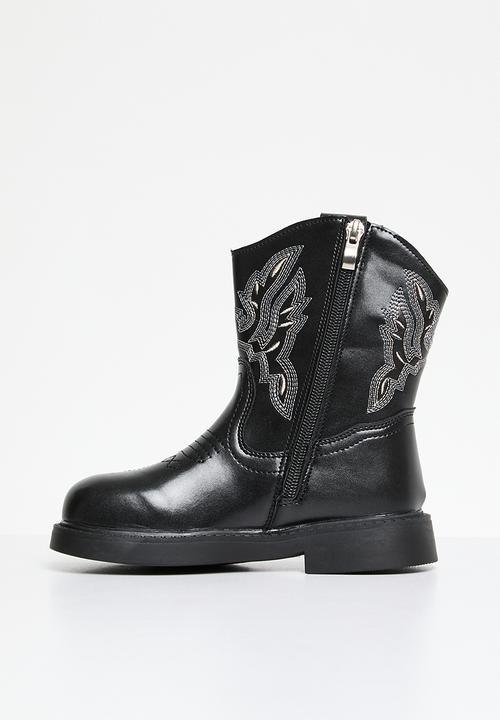 Pop Candy - Cowboy boots - black