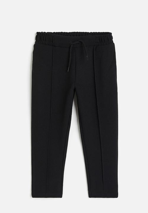 H&M - Dressy joggers - black
