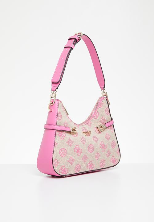 GUESS - Loralee hobo - pink logo
