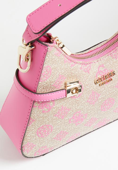 GUESS - Loralee hobo - pink logo