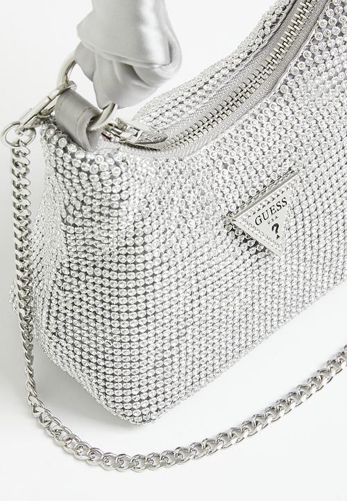 GUESS - Lua mini hobo - silver