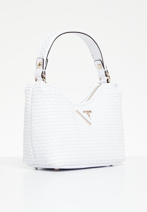 GUESS - Etel mini hobo - white