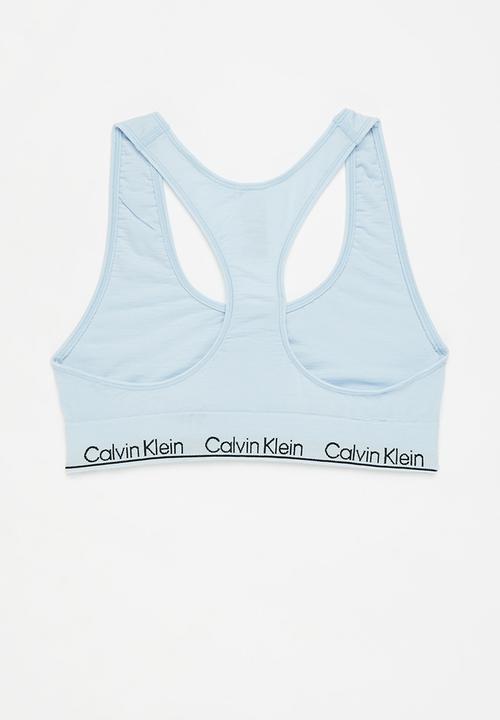 Calvin Klein - Racerback bralette - skyway